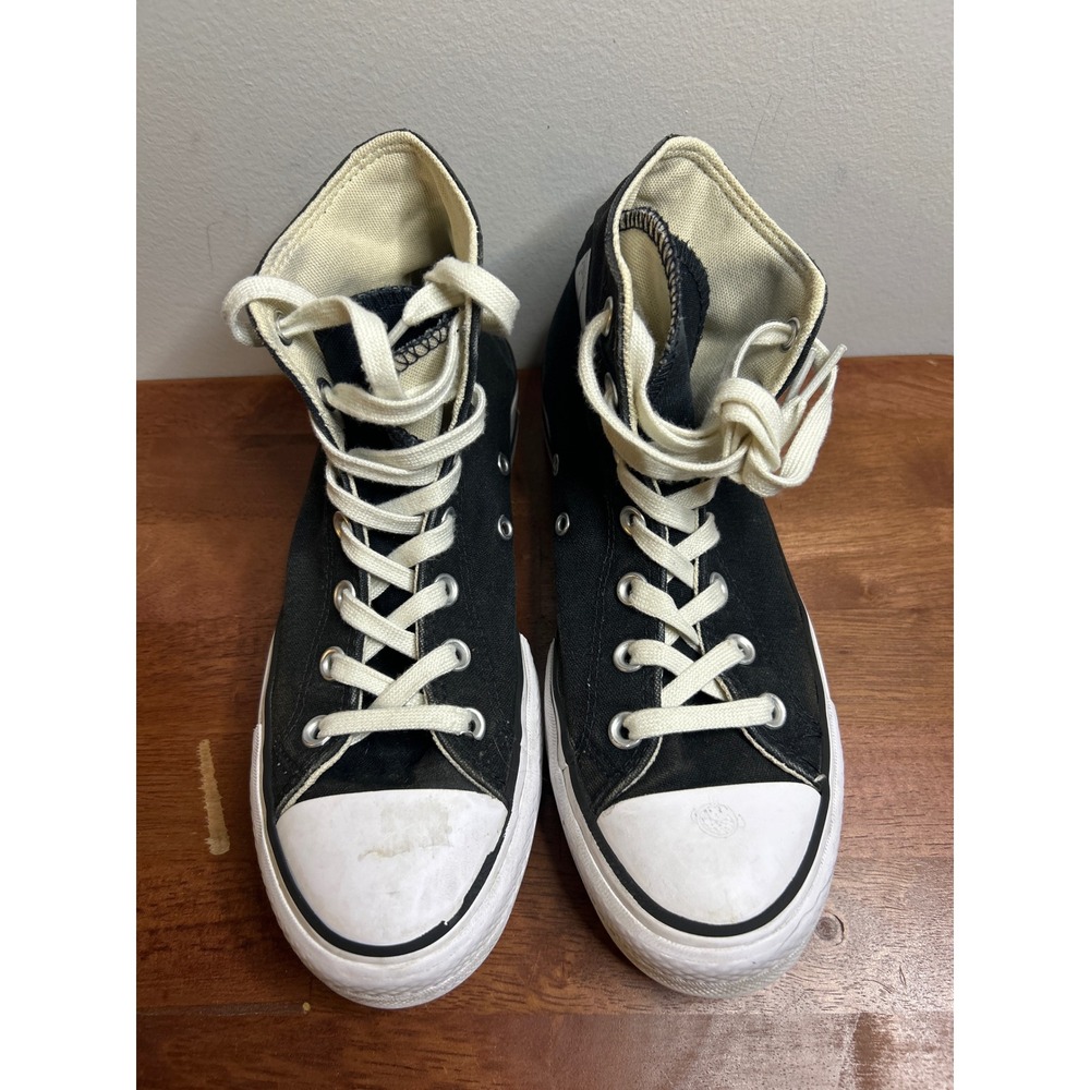 Converse Black Platform High Top Sneakers Women Size 8